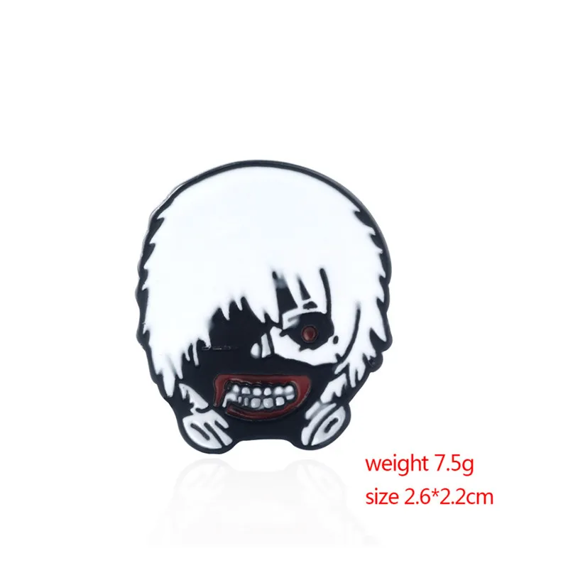 Аниме периферия Токийский Гуль король Одноглазый Ким кикен брошка мультфильм