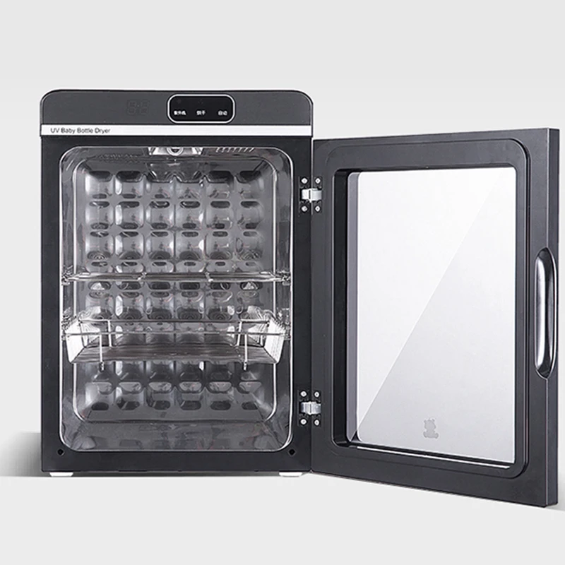 

18.5L Baby Bottle Sterilizer HL-0636 Intelligent Sterilizer Baby Products UV Disinfection Cabinet Dryer Two-in-one Function 125W