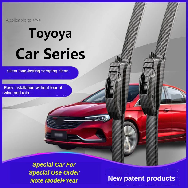 

Автомобильный стеклоочиститель из углеродного волокна, подходит для Toyota Corolla Levin Camry Reiz RAV4 Vios