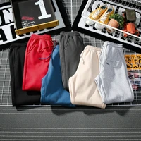 mens sweatpants male trousers outwear running casual chic men pants winter thick solid simple high quality breathable cozy track