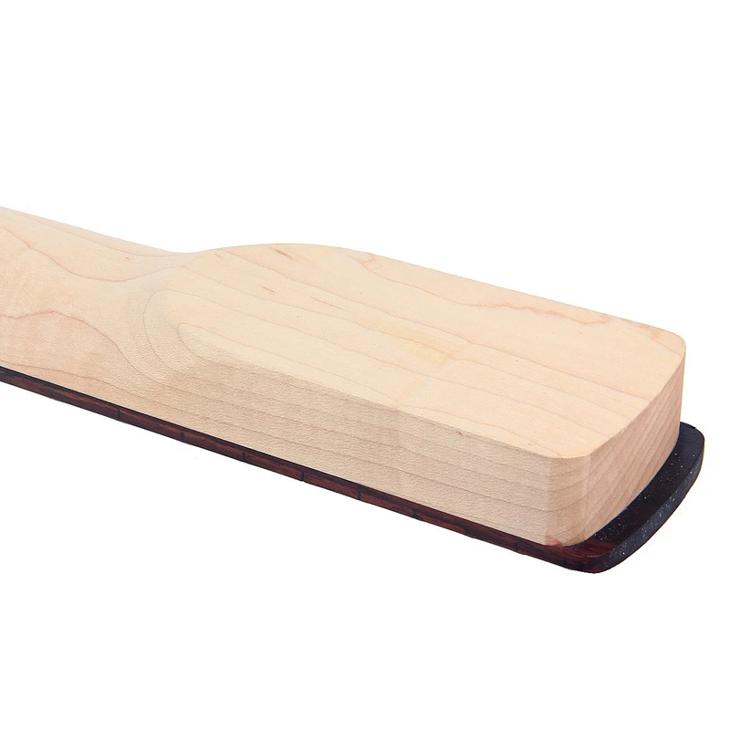 

Electric Guitar Neck Paddle Head Rosewood on Maple 22 Frets Dot Inlay Unfinished Diy Parts