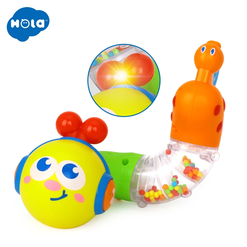 HOLA TOYS 917 милые детские игрушки электрическая музыкальная скручивающаяся