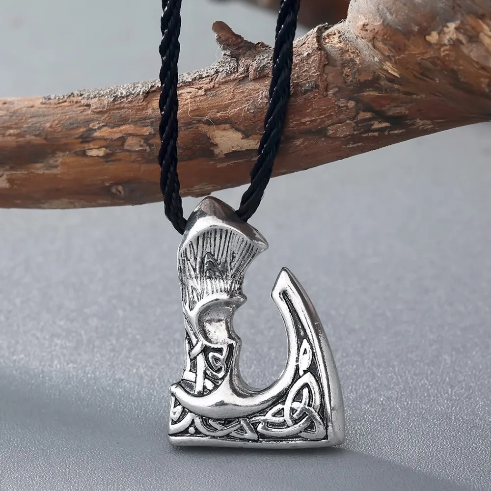 Большая подвеска в виде топора этническое ожерелье для женщин подарок