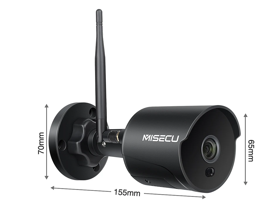 MISECU 1080P Wifi IP камера двухсторонняя аудио Беспроводная пуля наружная домашняя камера безопасности Onvif 2MP SD карта ночного видения приложение iCsee