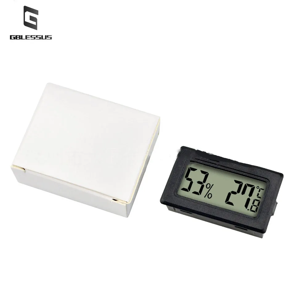 embedded mini lizard tortoise horned frog reptile pet breeding box electronic digital display thermometer tpm 25 free global shipping