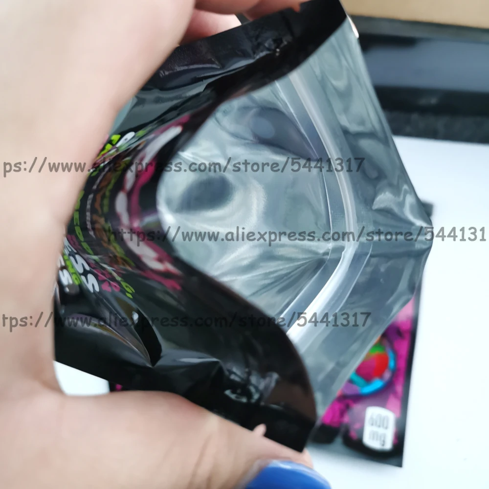 

15.5*10.8 CM Fruit Smell Proof Mylar Ziplock Stand Up Pouch Bags 600 MG Tobacco Bags Thick Pouches In Stock Weed Bags Wholesale