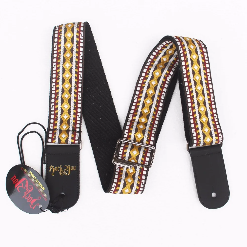 Ремешок для гитары ROCK YOU cottom ремни акустической ремешок электрогитары | Спорт и
