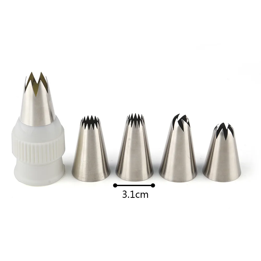 Большие инструменты для выпечки из нержавеющей стали русские Цветочные