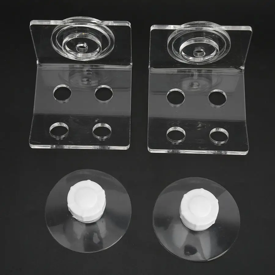 Коралловая подставка для аквариума 2 шт. 4 отверстия фронтальная загрузка гибкая