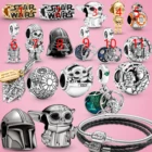 Оригинальный серебряный браслет Pandora 2021 с синими мерцающими звездами