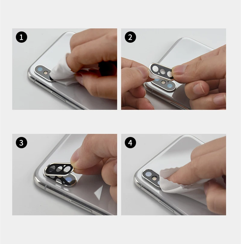 Роскошный металлический алюминиевый чехол с кольцом для защиты объектива камеры