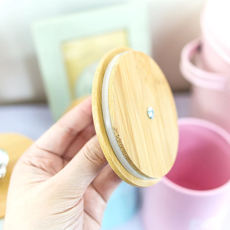 Бамбуковая Крышка герметичная Makaron чай кофе кондитерские изделия молочный