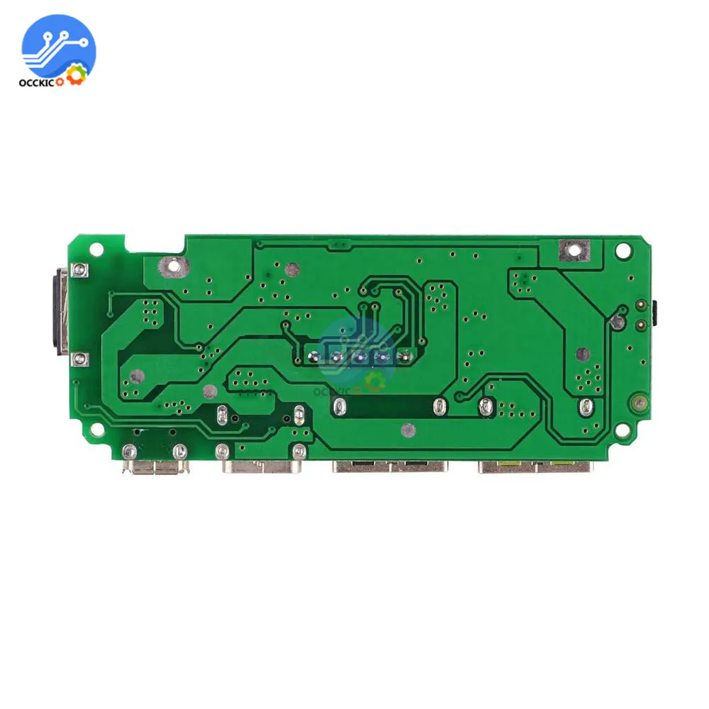 5V 2.4A 2 зарядная Плата USB для 18650 батарея Power Bank чехол Коробка Тип C быстрое зарядное
