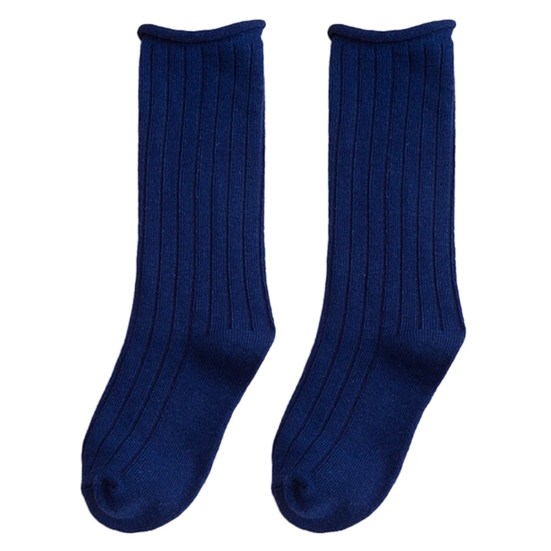 Детские длинные носки для высоких ботинок однотонные карамельные цвета гетры