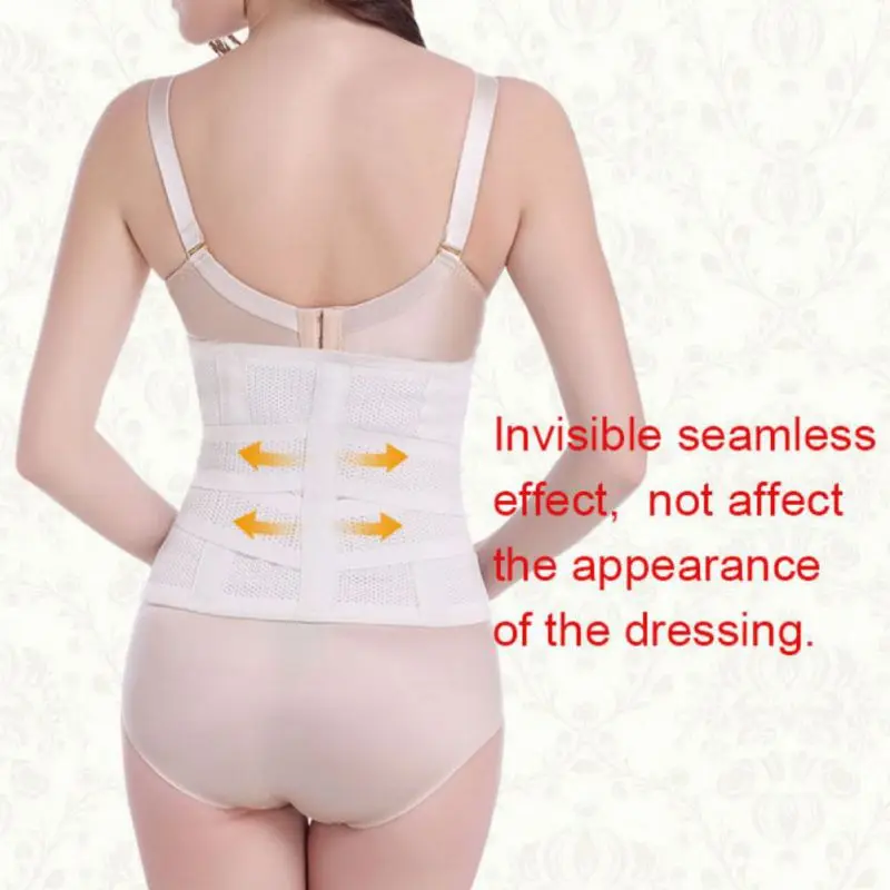 

Women's Waist Training Belt Warm Body Shaping Postpartum Thin Belt Postpartum Abdominal Braces