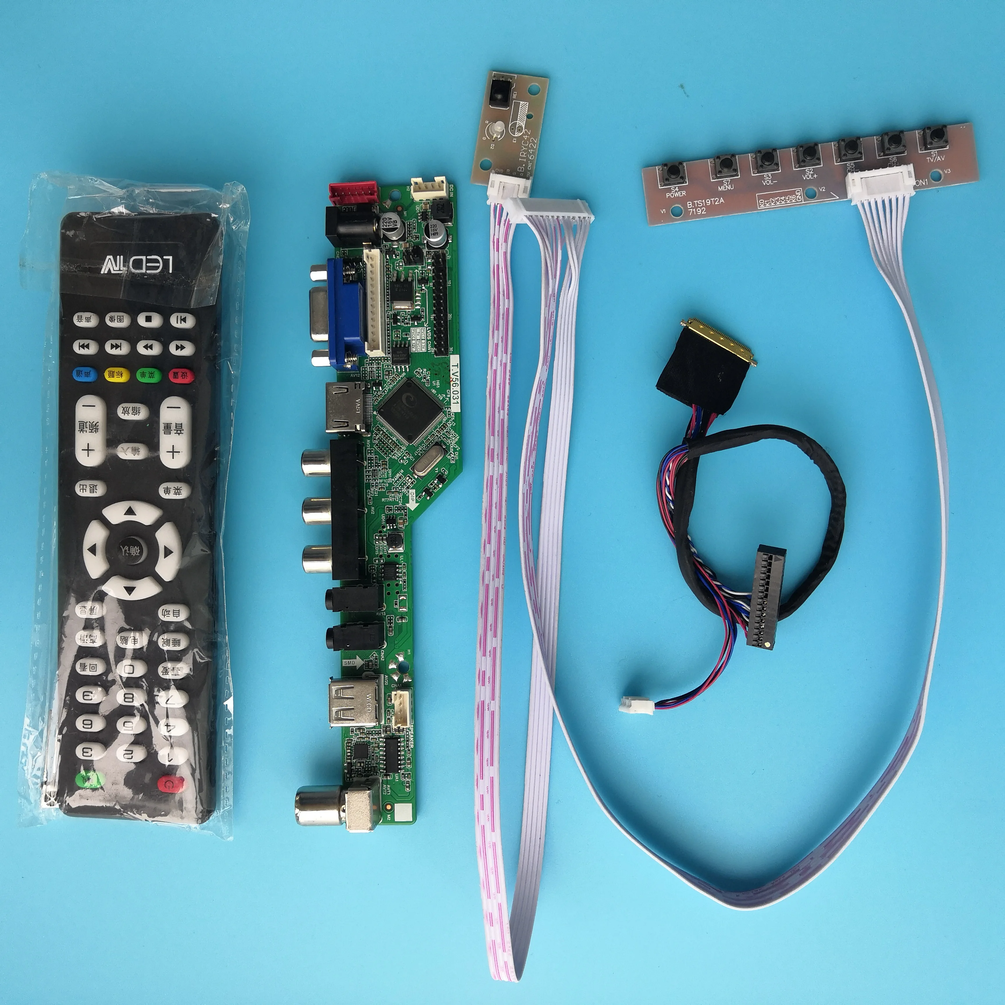 

kit for LTN173KT01 Panel Screen Controller driver board LCD LED 1600X900 17.3" USB HDMI-compatible VGA remote 40pin LVDS TV AV