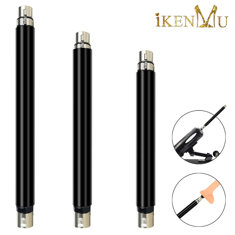 IKenmu 3 размера Dlido секс-машина 3XLR разъем удлинительная трубка увеличение