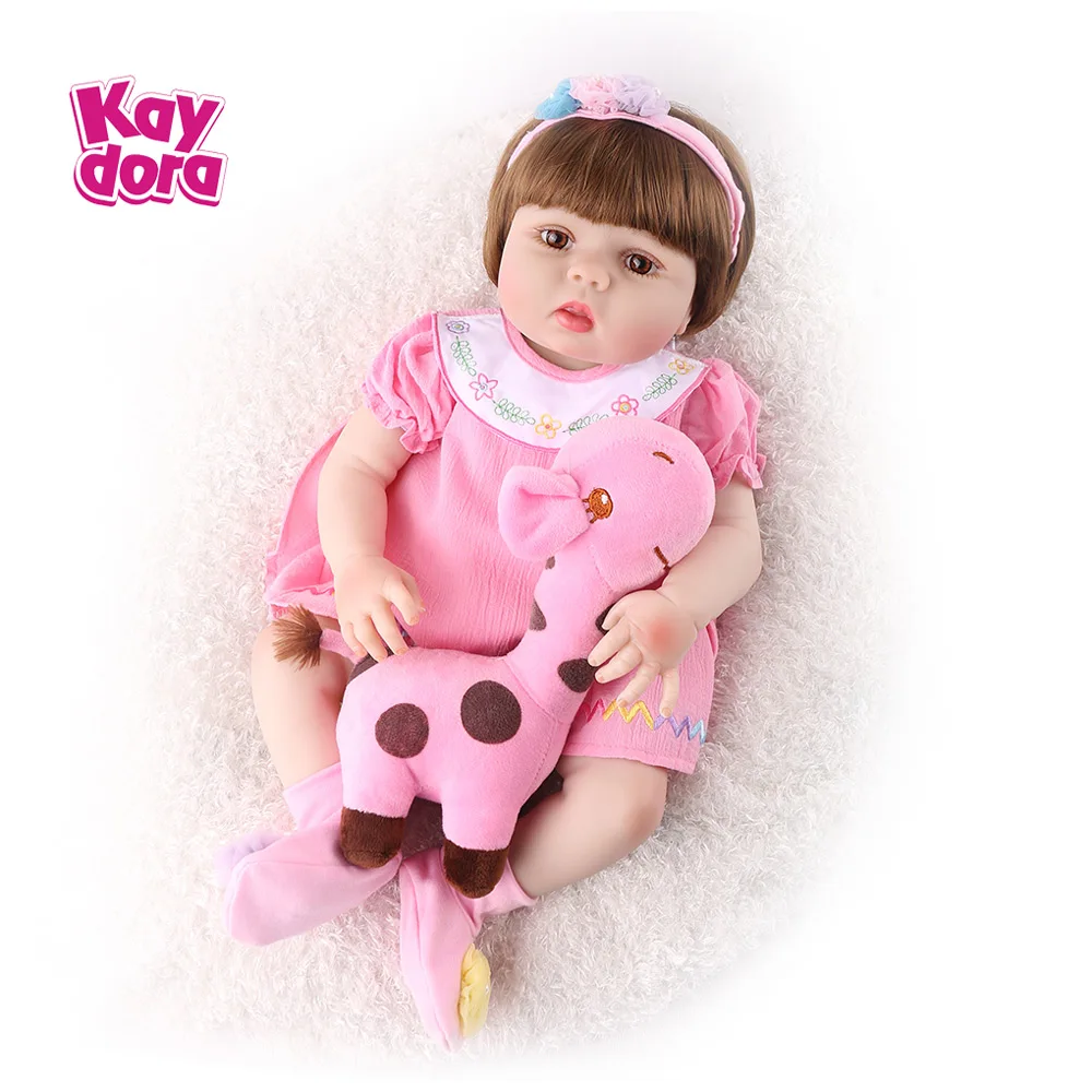 Полностью мягкие силиконовые куклы Reborn Baby 55 см, реалистичные детские Игрушки для ванны Bebe, реалистичные игрушки Menina Boneca, подарки на день рождения