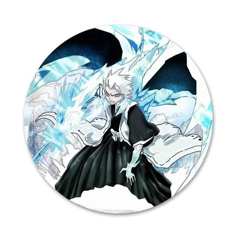 

Bleach Hitsugaya anime Badge Brooch Pin Accessories For Clothes Backpack Decoration gift