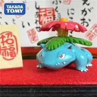 takara tomy genuine pokemon action figure pictorial book 003 venusaur mc model doll toy gifts collect souvenirs