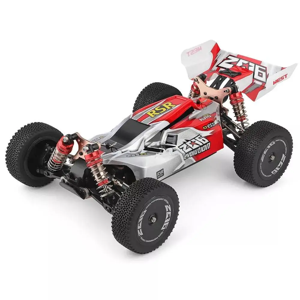 

Wltoys 144001 1/14 2.4G 4WD High Speed Racing RC Car Vehicle Models 60km/h upgrade battery 7.4V 2600mAh