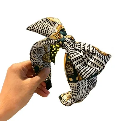 Большая Акция! Повязка на голову с широкими полями кружевная KC | Дом и сад