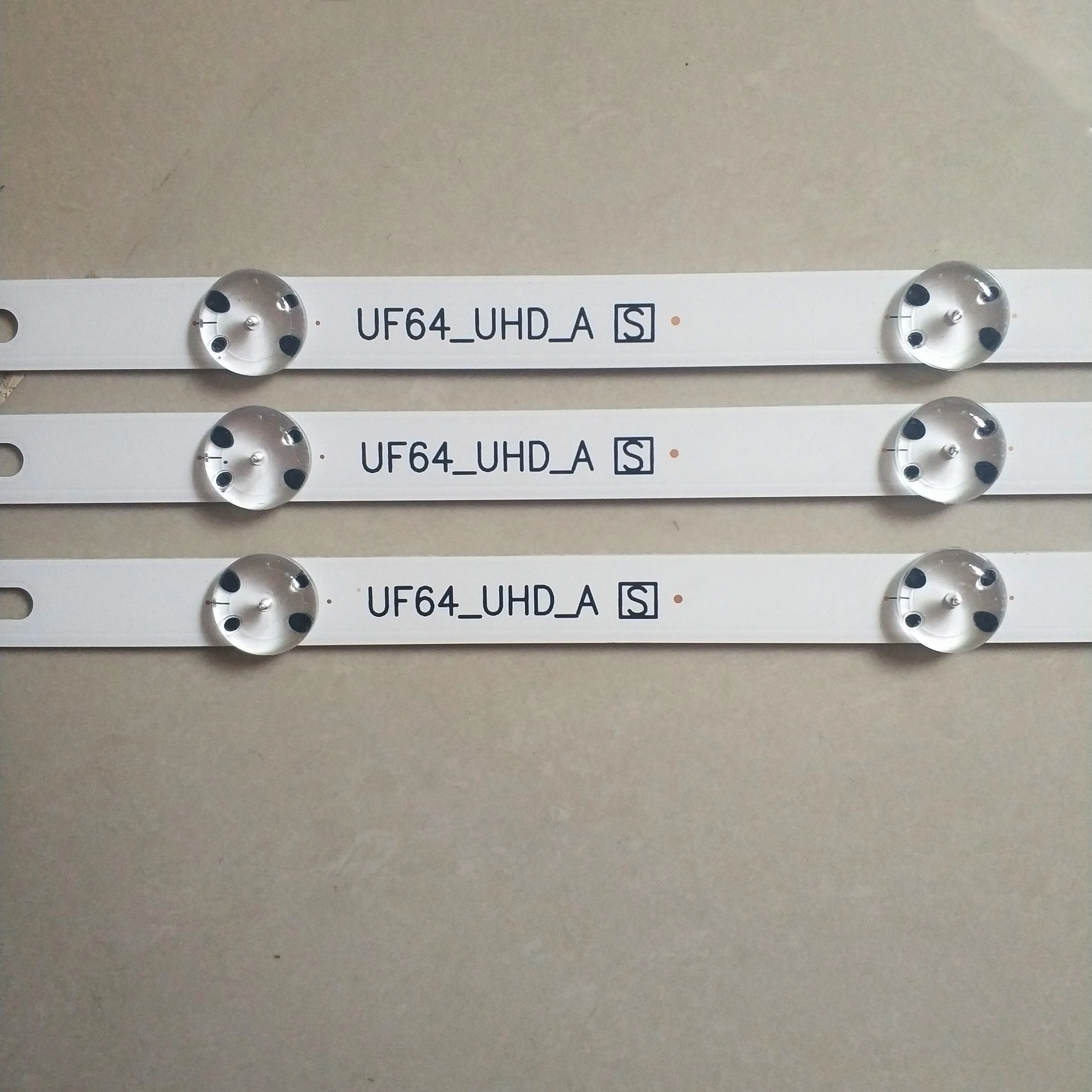 (Новый комплект) 3 шт. 8 светодиодный 850 мм лента для подсветки LG 43 uh6030 43UF640 экран