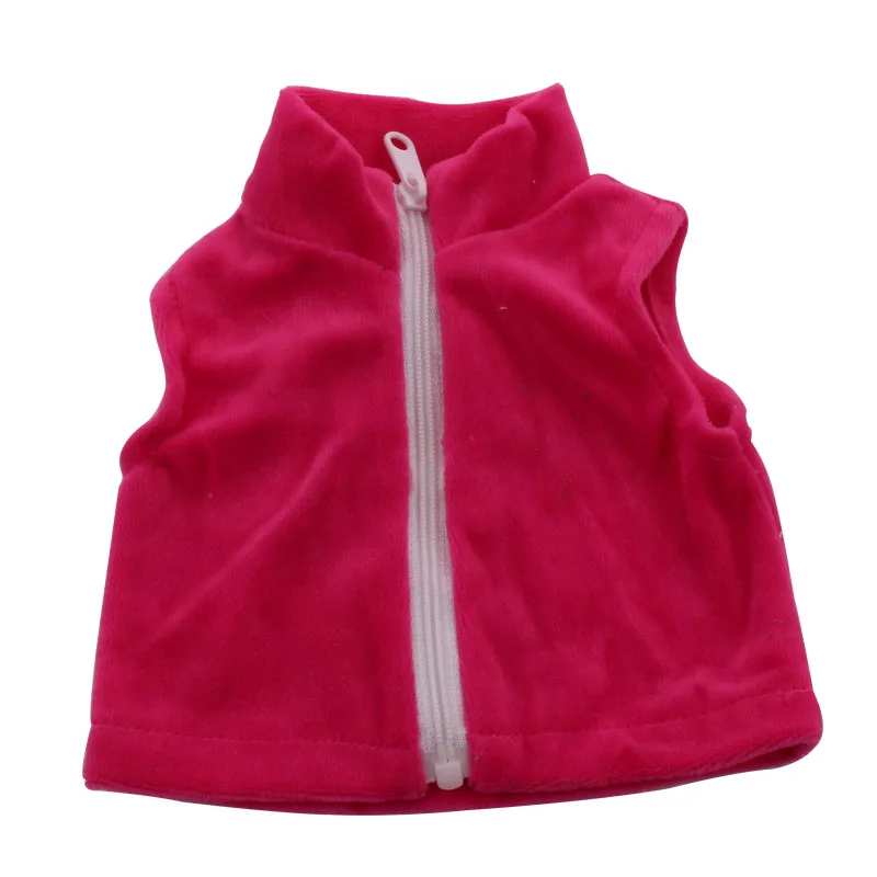 2 шт./компл. жилет + брюки Одежда для кукол подходит 43 см/17 дюймов лучший подарок на