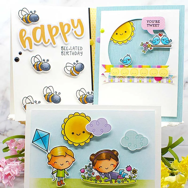 Маи милая девушка металлические Вырубные штампы трафареты Cear штамп для DIY