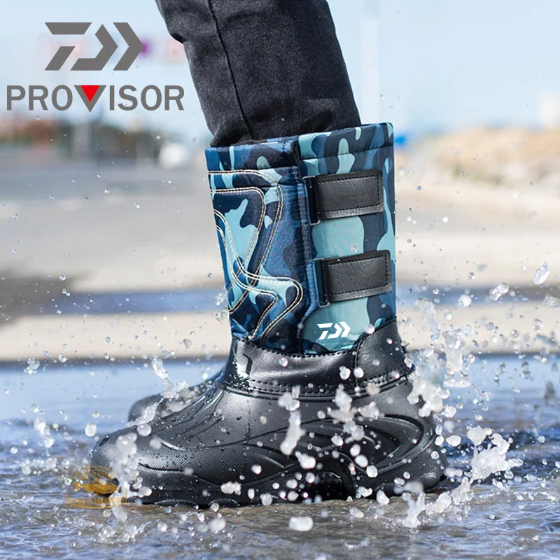 Ботинки рыболовные мужские зимние водонепроницаемые со съемной подкладкой |