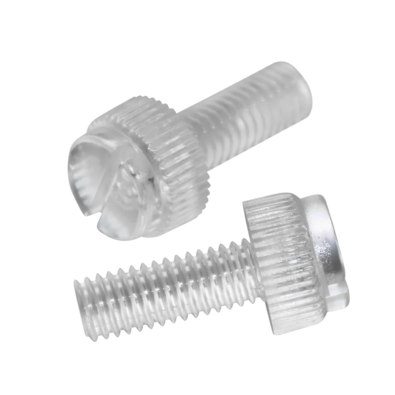 

20pcs M3M4M5 screw Transparent Black screw, plastic screw, high environmental hardness 5mm-25mm
