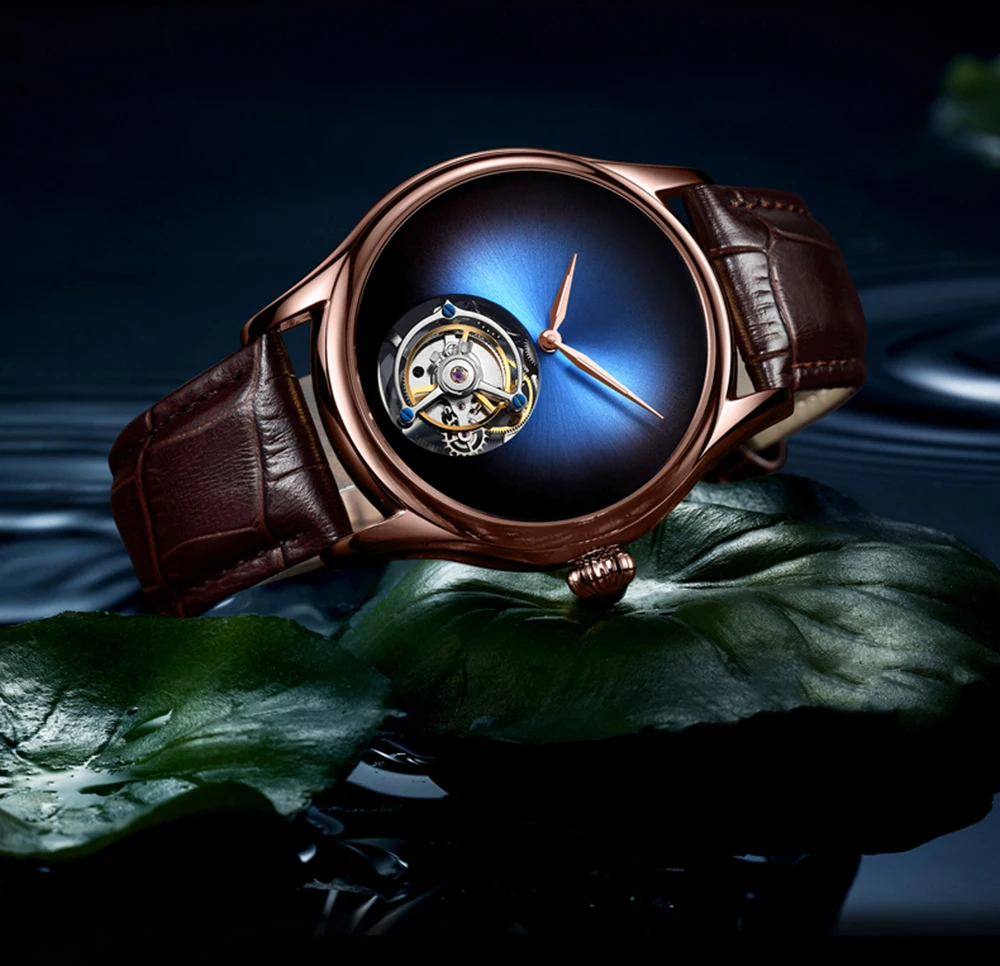 Guanqin Tourbillon Мужские часы роскошные механические часы настоящий бренд водонепроницаемые часы с турбийоном мужские часы Relogio Masculino