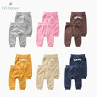 Весенние детские штаны для мальчиков и девочек, мягкие брюки из чистого хлопка, Осенняя детская одежда, длинные штаны для детей 0-24 месяцев, детская одежда, 2022