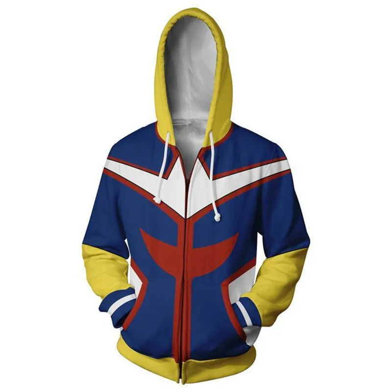 

3D My Hero Academia sweatshirts Plus size uniform Men Women hoodies cosplay costume College clothing Top New