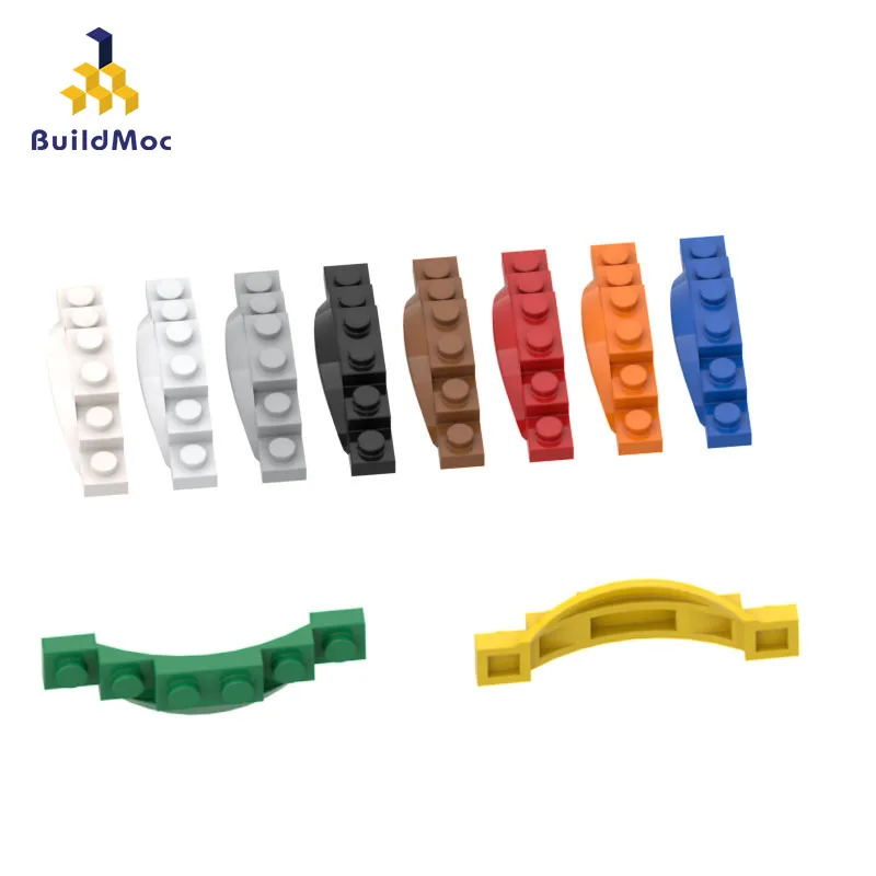 

BuildMOC Compatible Assembles Particles 62361 1x6 fenders For Building Blocks Parts DIY Educati