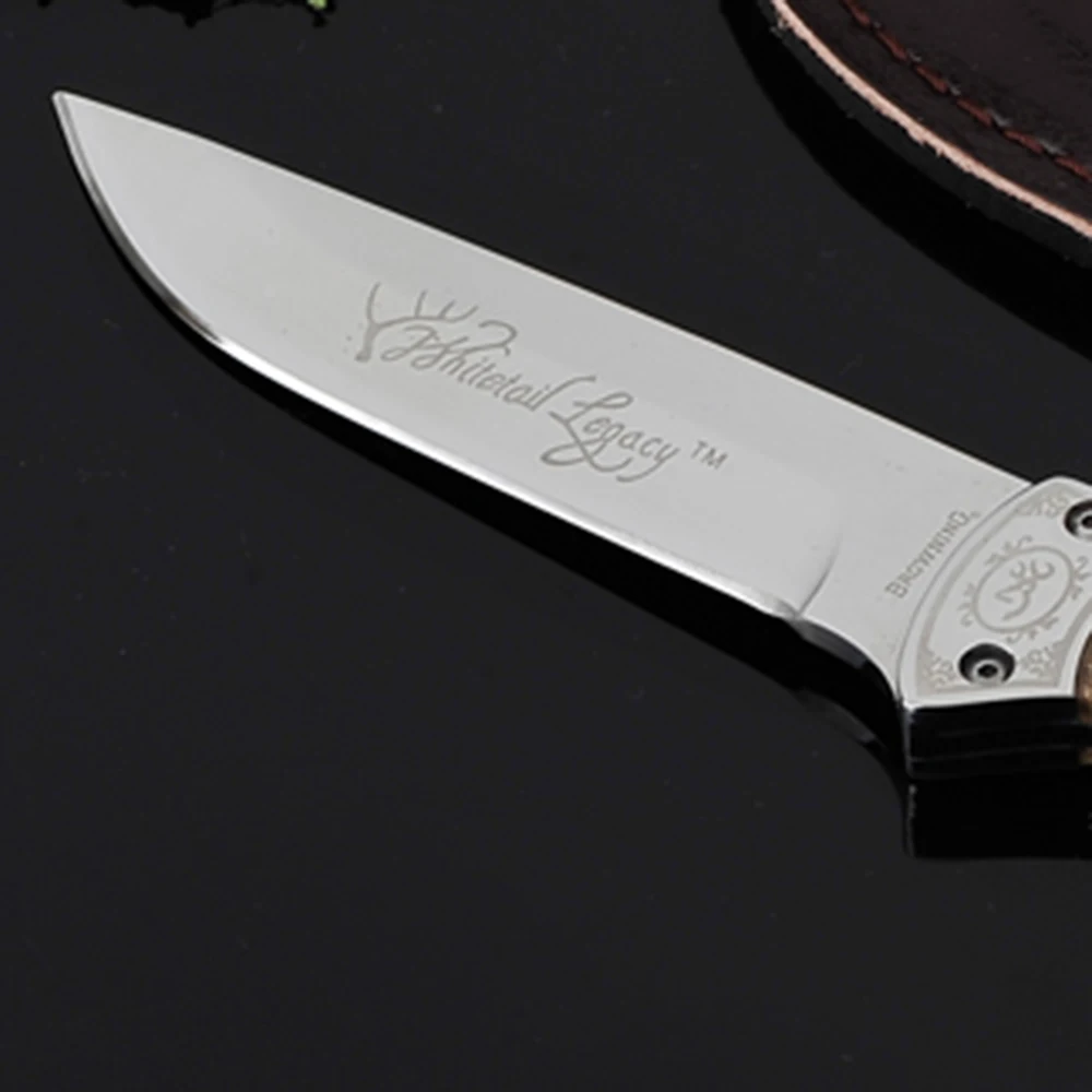 Дуокланг тактический выживший нож из нержавеющей стали 5Cr13mov с фиксированным клинком и рукояткой из теневого дерева Охотничьи ножи высокого качества.