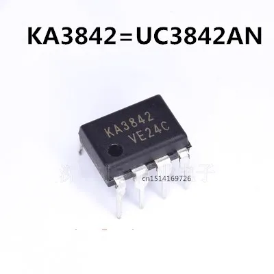 Оригинал 5 шт./KA3842 = UC3842AN BN A DIP-8