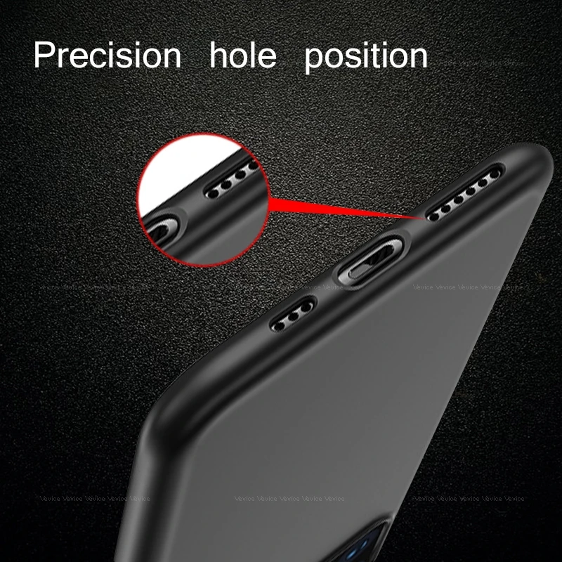 Черный силиконовый чехол для iPhone 11 12 Pro Max Mini матовый мягкий из ТПУ тонкий