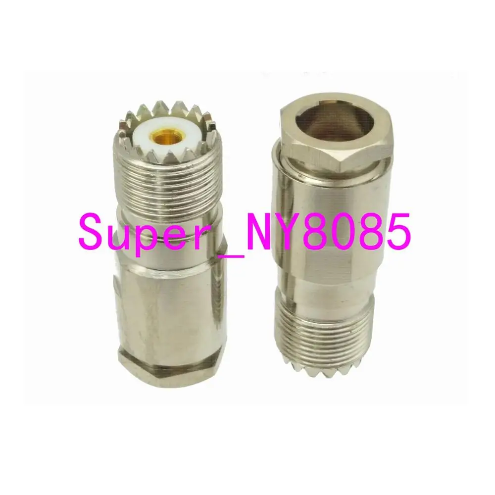 1pce UHF гнездо SO239 зажим RG8 LMR400 RG165 7D FB RF разъем|connector jack|connector femaleconnector uhf |