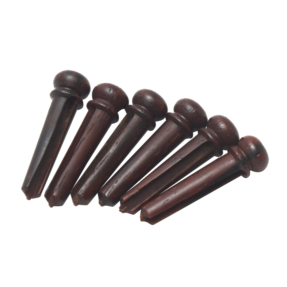 

Tool Acoustic Guitar Bridge Pins Accessories Replacement Bone Nut Set Easy Use Musical Instrument Portable 6 String With Saddle