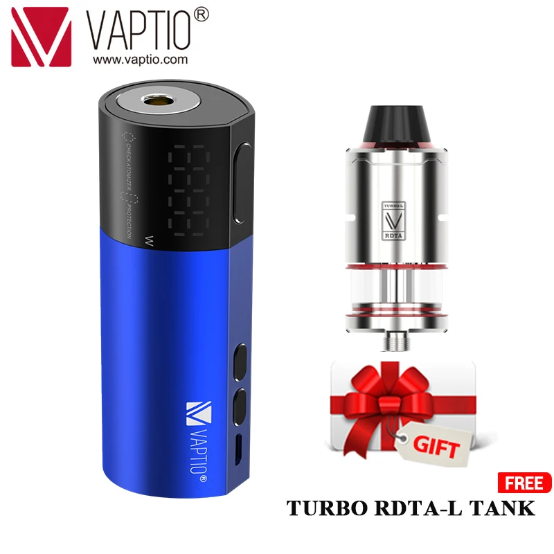 Вейп набор vaptio электронная сигарета VEX 100 Вт модный инновационный дисплей с