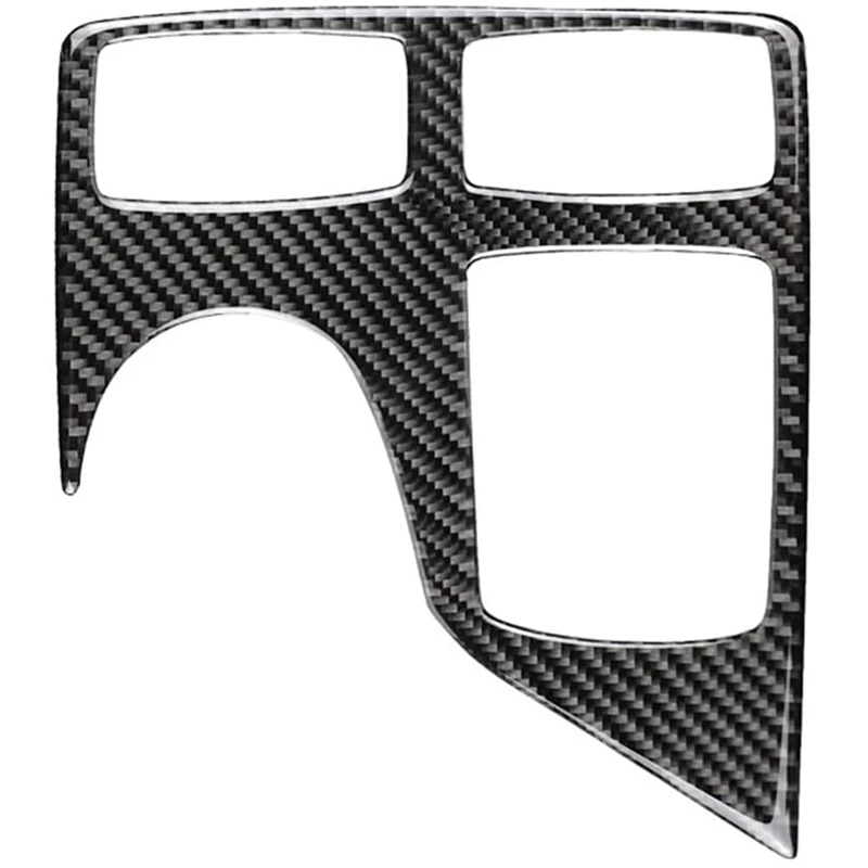 Декоративная крышка для центральной консоли из углепластика рамка держателя