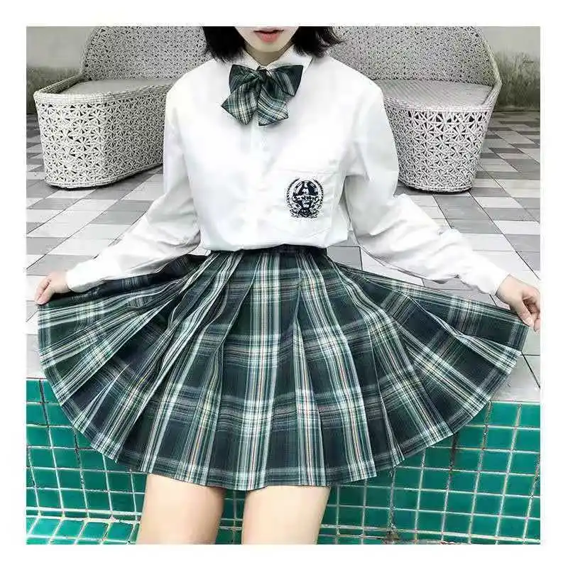 Женская готическая плиссированная клетчатая юбка Glir с высокой талией пикантная