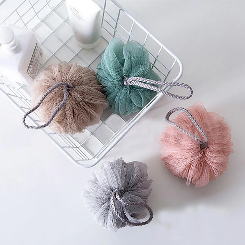 1pc Lantern Shape Bath Ball Shower Mesh Foaming Sponge Exfoliating Scrubber Body Cleaner Cleaning Tools Bathroom Accessories | Красота и