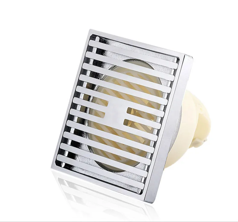 Напольный Слив для пола тонкий Медный утолщенный проволочный дезодорант из