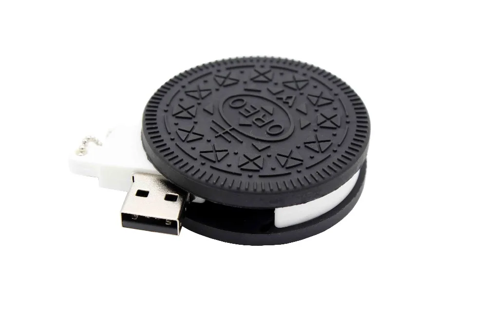 Флеш-накопитель USB 64 ГБ с милым изображением печенья, 4 ГБ, 8 ГБ, 16 ГБ, 32 ГБ, флеш-накопитель USB 2,0, usb-накопитель