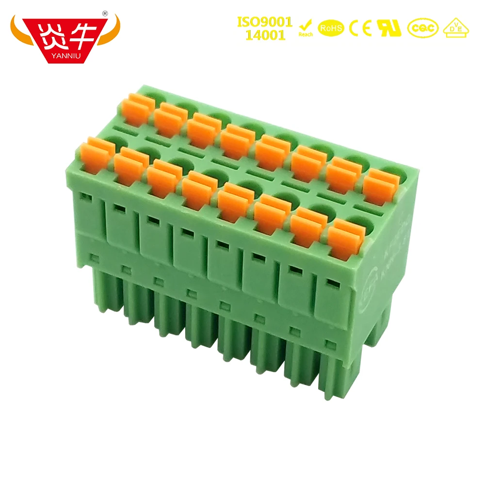 3.81mm 15EDGKNH KF2EDGKNH 0159-0308 3.5 2P ~12P PCB PLUG-IN TERMINAL BlOCKS FMCD 1,5/ 4-ST-3,5 - 1738827 PHOENIX CONTACT DEGSON