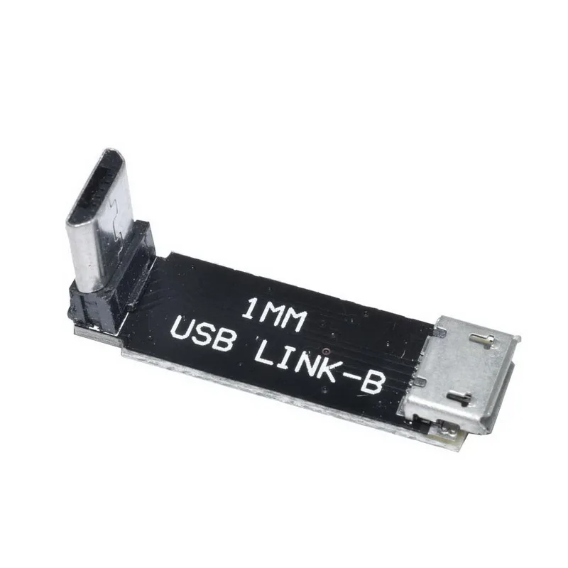 

Переходная плата JHEMCU USB Link-B, L-образный адаптер под прямым углом 90 градусов, с Micro USB, удлинитель для тюнинга ру FPV, дронов Tinywhoop, «сделай сам»
