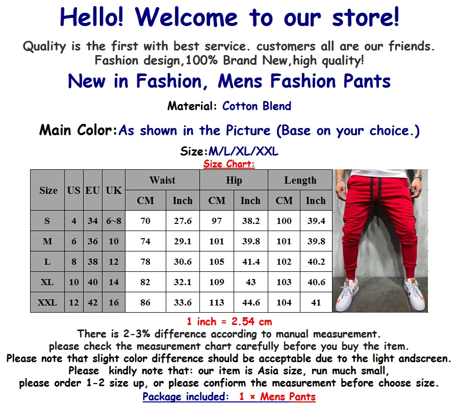 Hot Sale New Fashion Trend Men's Gym Slim Fit Long Pencil Trousers Hip Pop Tracksuit Bottoms Skinny Joggers Sweat Pants