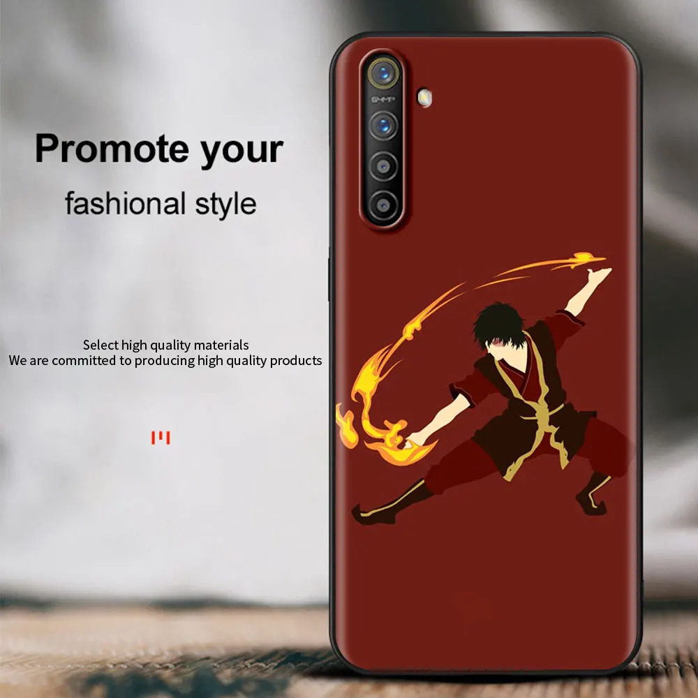 avatar the last airbender shockproof case for realme c3 8 pro bag fundas silicone soft black cover for realme 6 7 pro c21 shell free global shipping